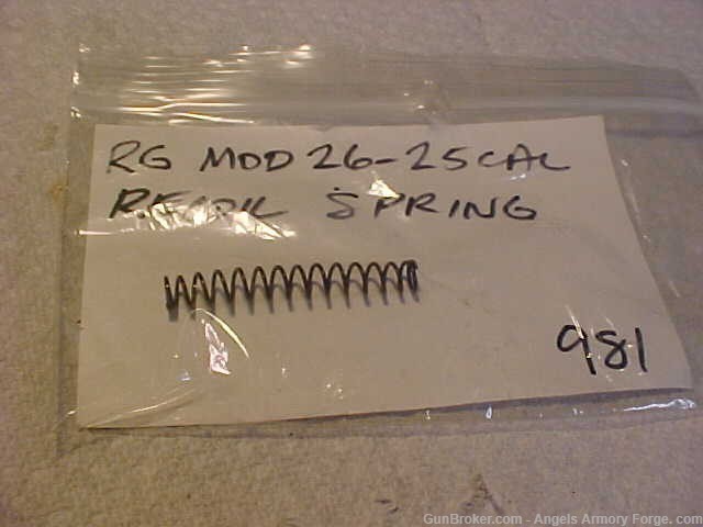 RG Model 26 - 25 Caliber Recoil Spring-img-0