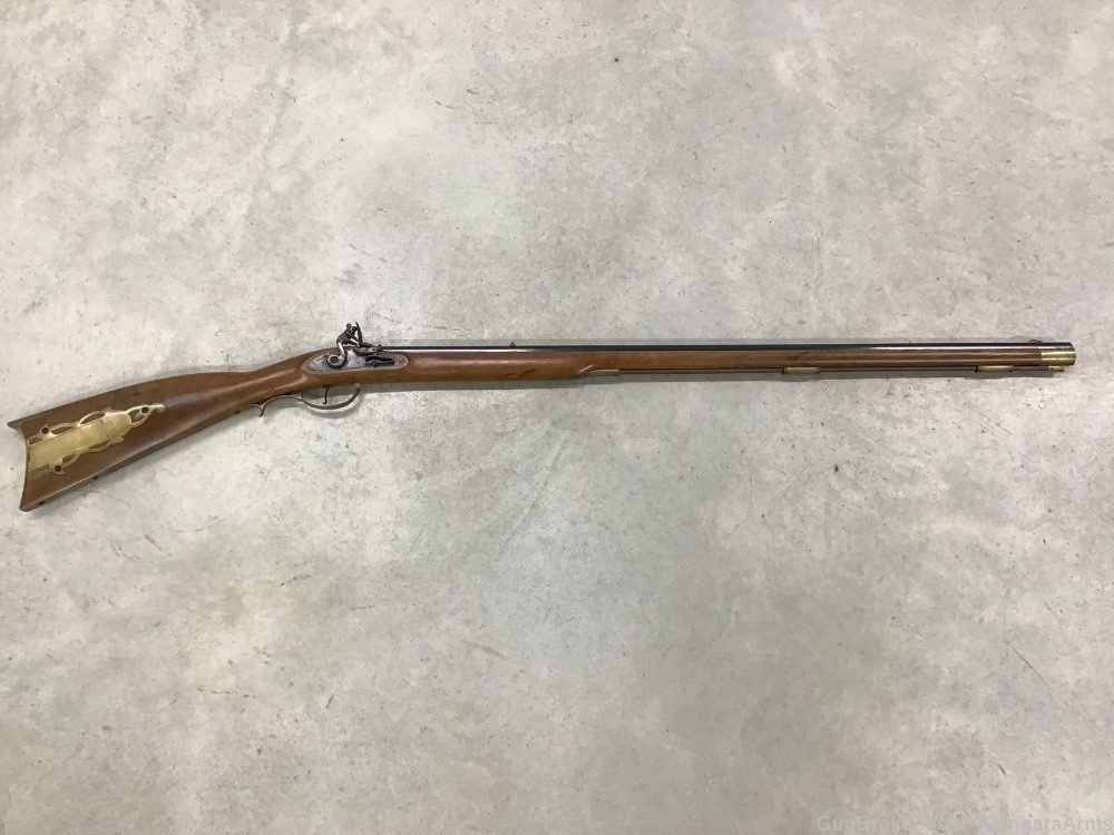 Italian Pedersoli  Kentucky Flint Lock Rifle .50 Caliber Blackpowder -img-0