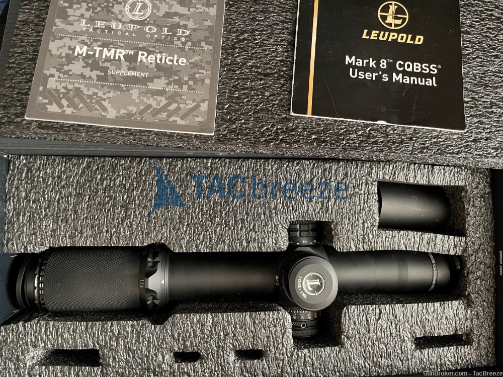 LEUPOLD MARK 8 CQBSS 1.1-8X24 M5B1 ILLUM. FFP M-TMR LEUPOLD MK8 SCOPE-img-0