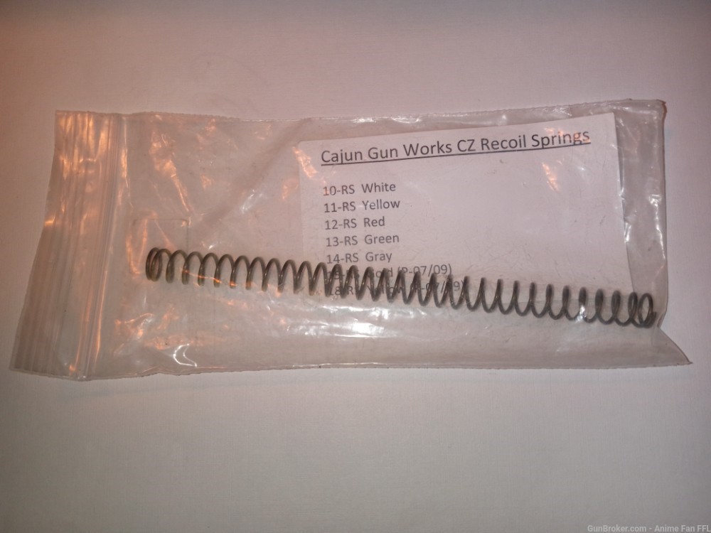 Cajun Gun Works CZ Pistol Recoil Spring-img-0