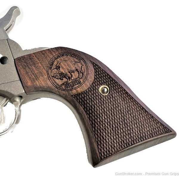 Fits Ruger Wrangler+ Super grips 22 Model Buffalo Nickel -img-3