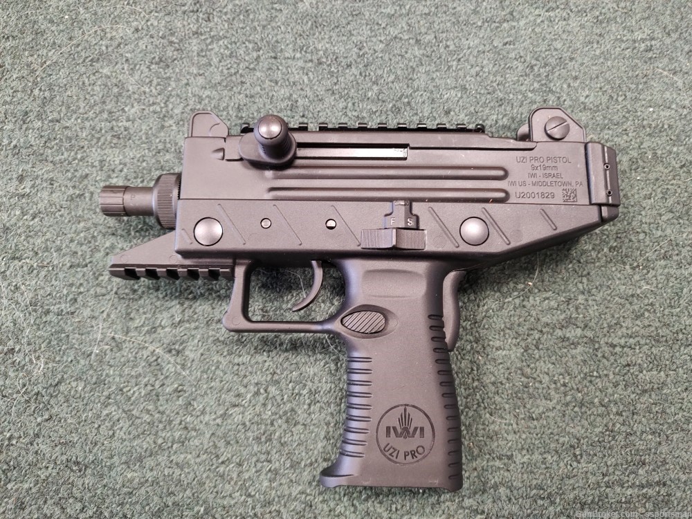 IWI Uzi pro pistol 9MM semi auto pistol-img-1