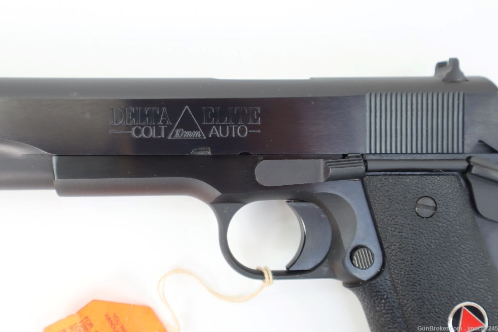Rare Like New Colt Delta Elite 1911 10mm Semi Auto Pistol W/ Box Made 1988 -img-10