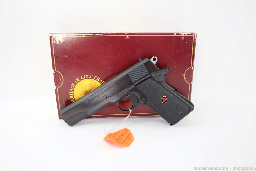 Rare Like New Colt Delta Elite 1911 10mm Semi Auto Pistol W/ Box Made 1988 -img-0