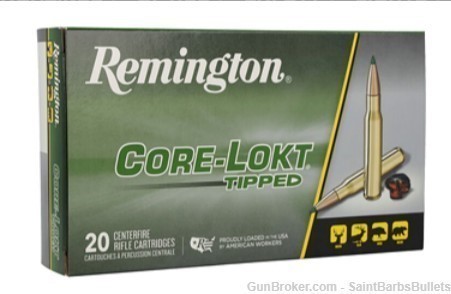 Remington .30-06 Springfield 180 Grain Core-Lokt Tipped - 20 Rounds-img-0