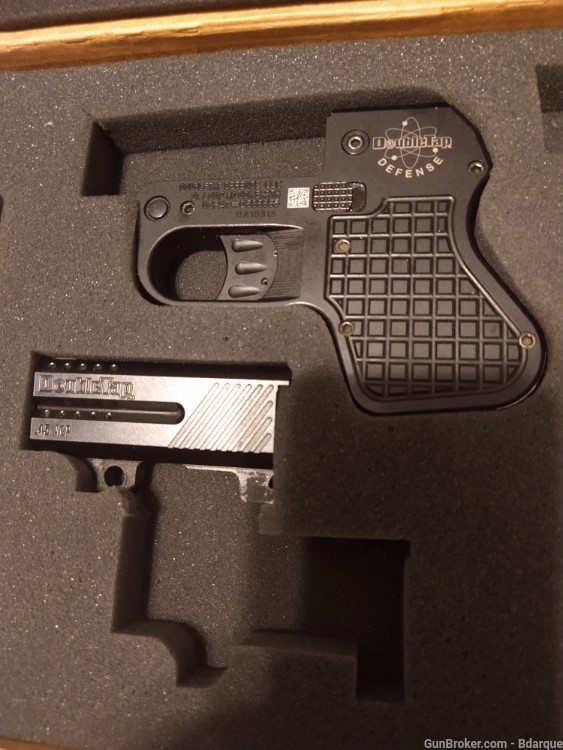 DoubleTap Defense,  smallest .45 "pocket Pistol" made! -img-1
