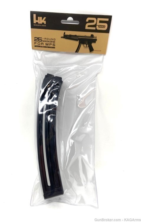 HK MP5 22 LR 25 Round Magazine 51000212 MP5-22 .22LR 25 Rd. Magazine-img-3