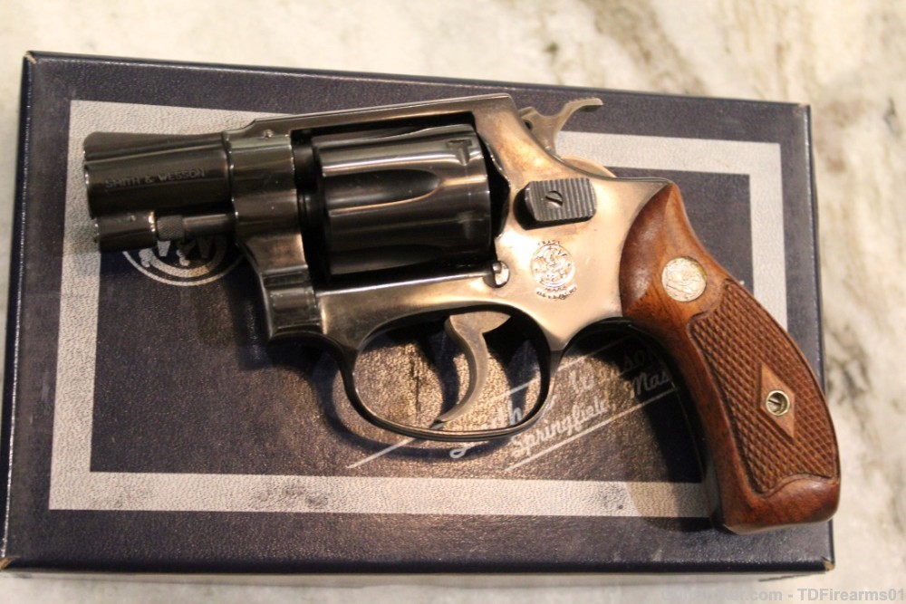 Smith and Wesson 30-1 .32 s&W 2" blued w/ period correct box c&r-img-2