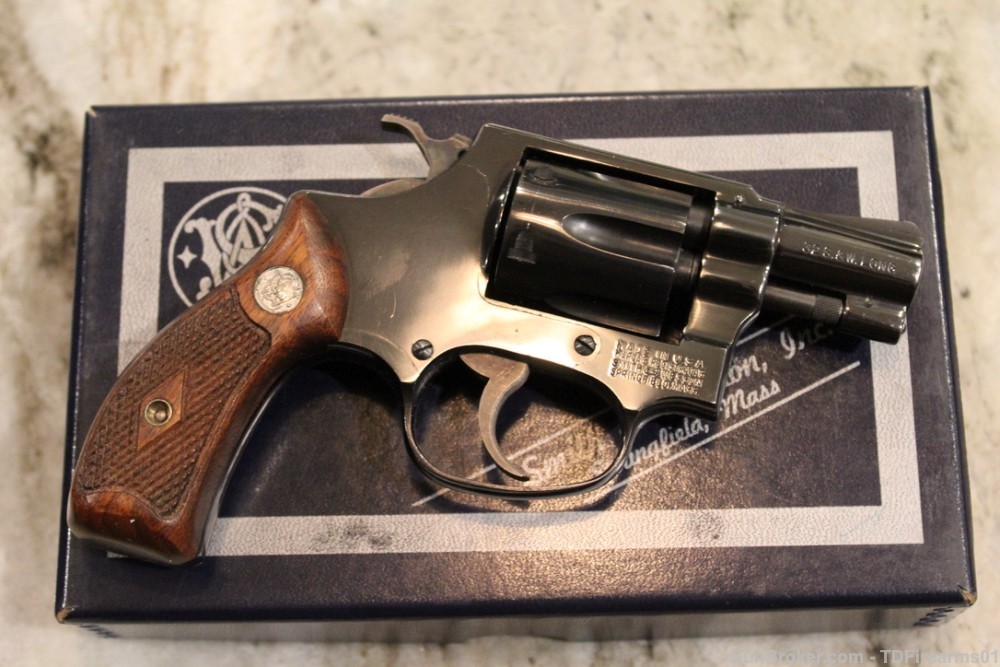 Smith and Wesson 30-1 .32 s&W 2" blued w/ period correct box c&r-img-5