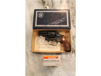Smith and Wesson 30-1 .32 s&W 2" blued w/ period correct box c&r