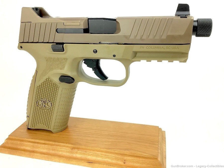 NIB FN 509 Tactical Unfired 9mm Desert Sand Handgun-Case-Extras-img-3