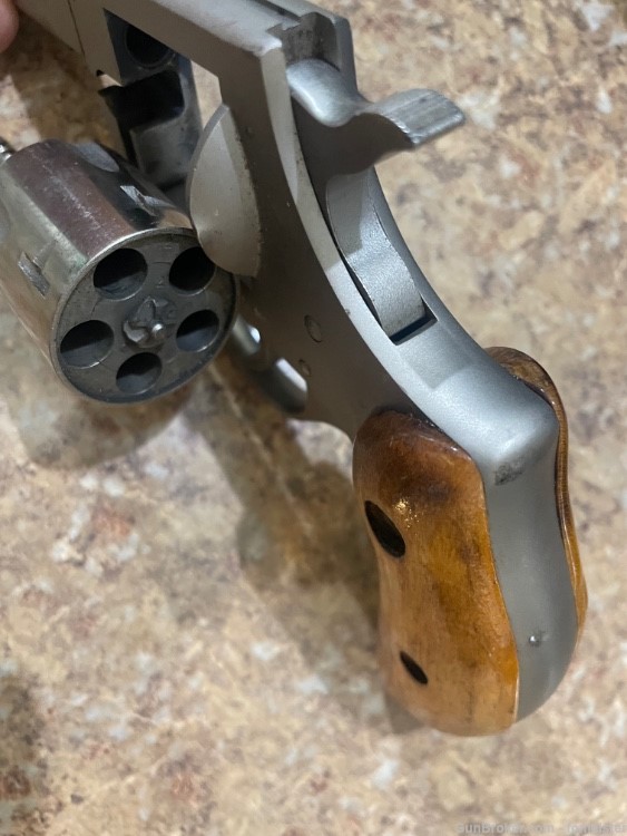 H&R R73 .32H&R Magnum Revolver Nickel Finish .01 Penny Start NO Reserve-img-4