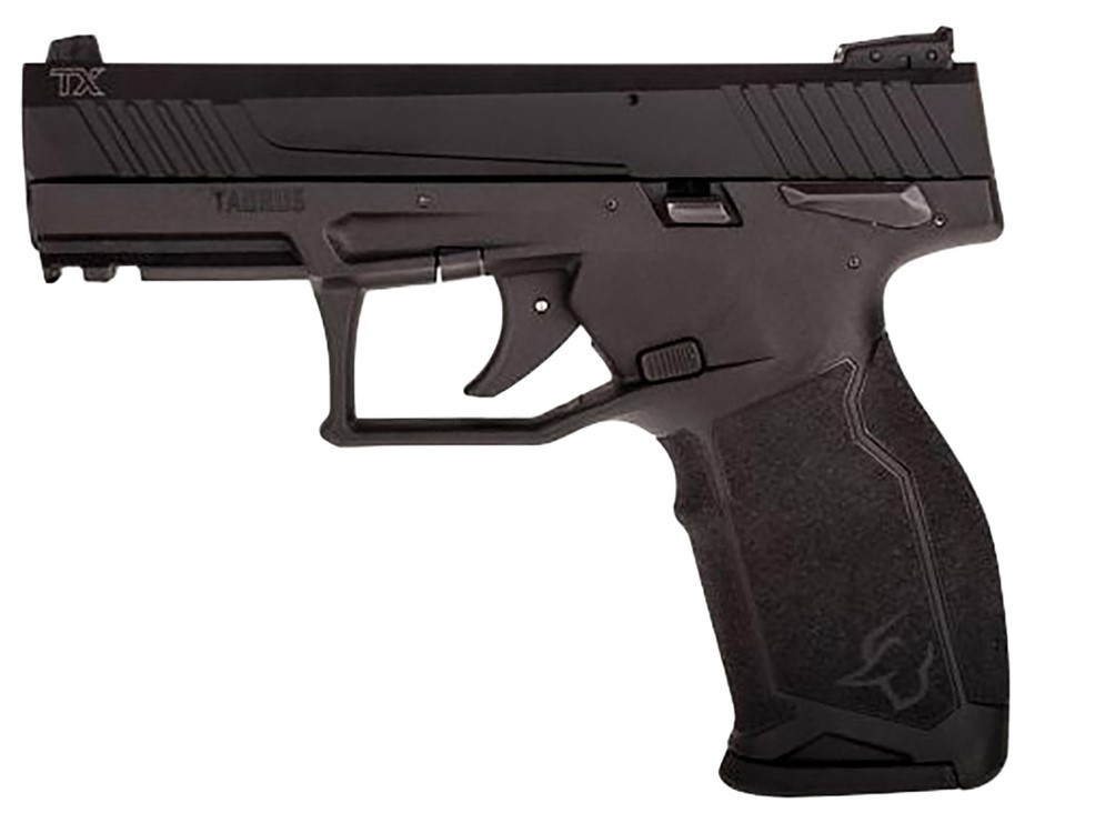 Taurus TX22 Full Size Pistol .22LR 16+1 4 Alloy Slide Polymer Frame Black 1-img-0