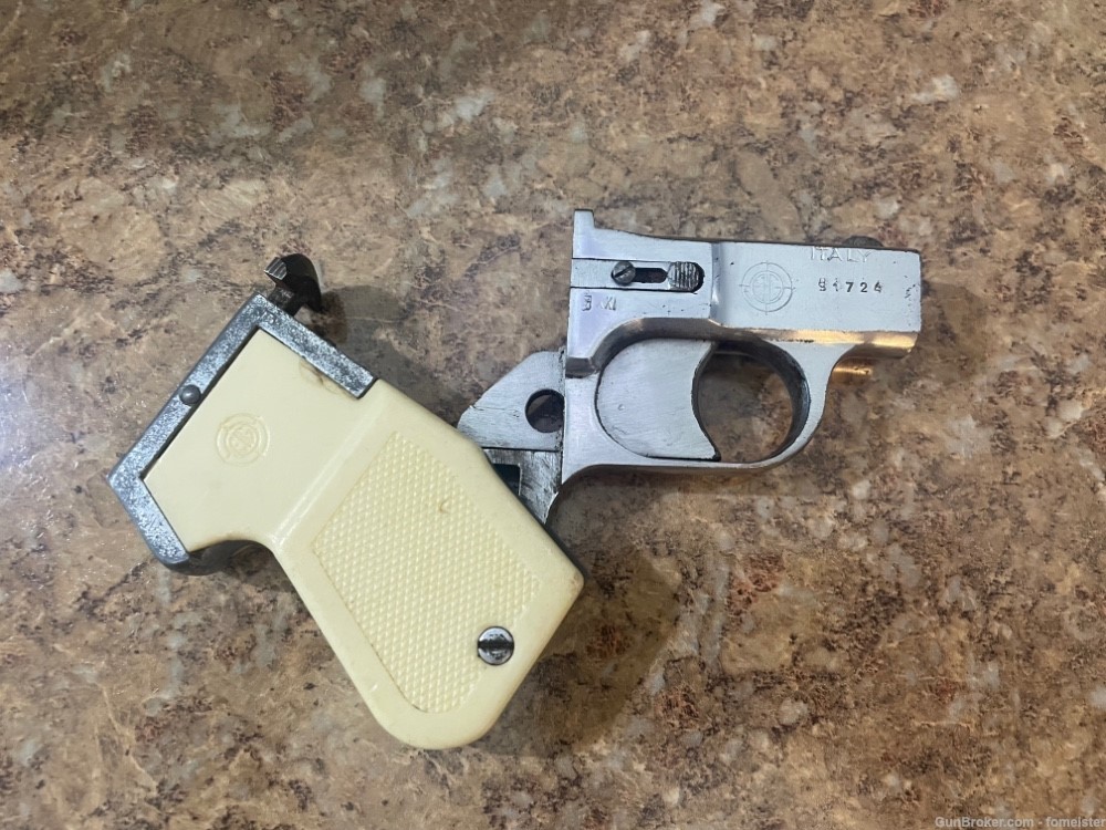 Rare Italian Brownie EIG Pepperbox Derringer .22LR Tanfoglio, Italy, 1960's-img-3