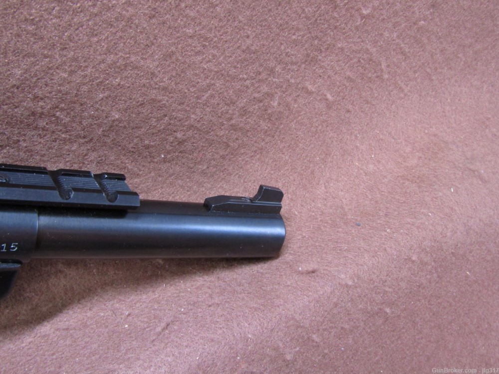 Ruger Mark III Target 22 LR Semi Auto Pistol Thumb Safety Loaded Indicator -img-8