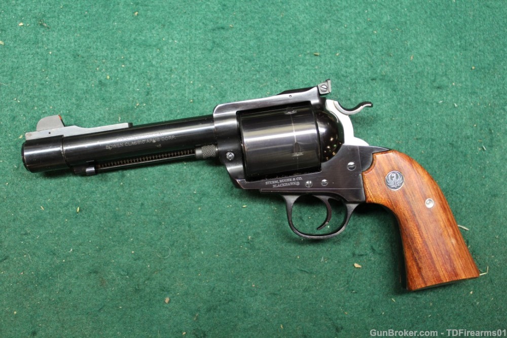 Bowen Classic Arms Ruger Bisley .475 Linebaugh custom Revolver big bore -img-0