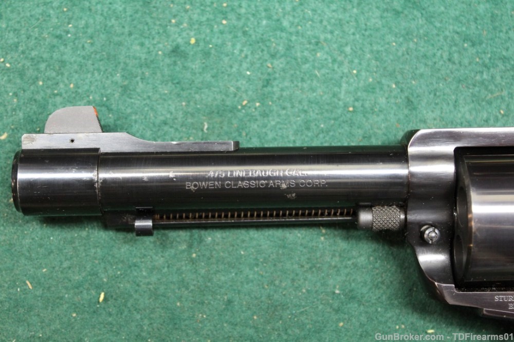 Bowen Classic Arms Ruger Bisley .475 Linebaugh custom Revolver big bore -img-2