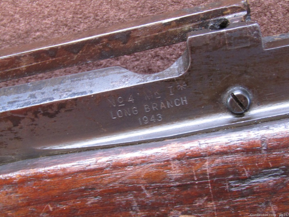 British Enfield No 4 MK III Long Branch 303 Brit Bolt Action Rifle-img-17