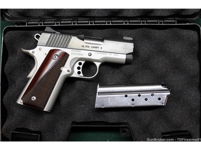 Kimber Ultra Carry II two tone 9mm officer 1911 w/ 2 mags