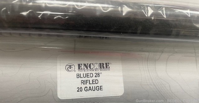 THOMPSON CENTER ENCORE 20 gauge 28” rifled shotgun barrel NEW !-img-1