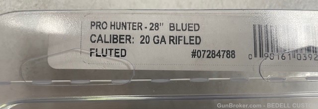 THOMPSON CENTER ENCORE 20 gauge 28” rifled shotgun barrel NEW !-img-2
