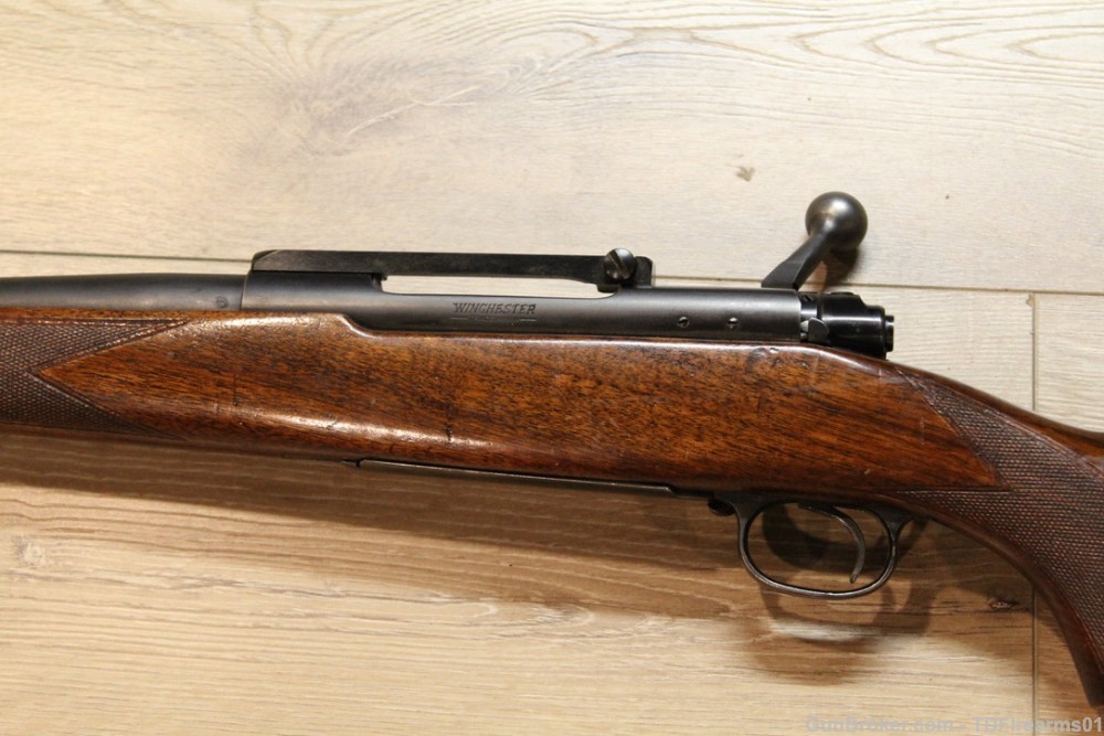 Winchester model 70 pre-64 .220 swift 26" barrel transitional gun mfg 1946-img-11