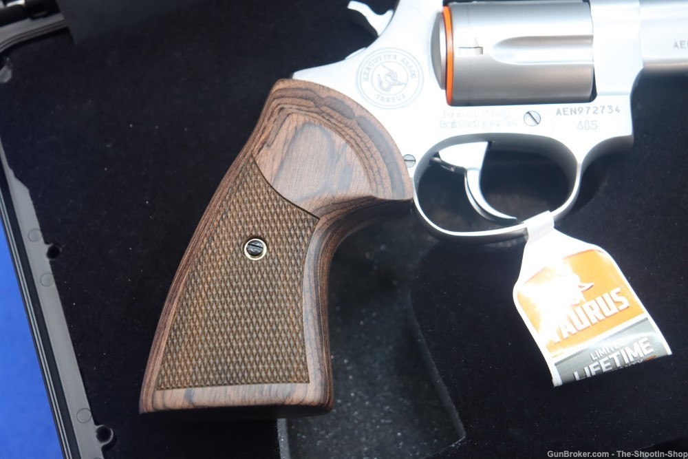Taurus Model 605 EXECUTIVE GRADE Revolver 357MAG 3" Stainless PREMIUM CASE -img-6