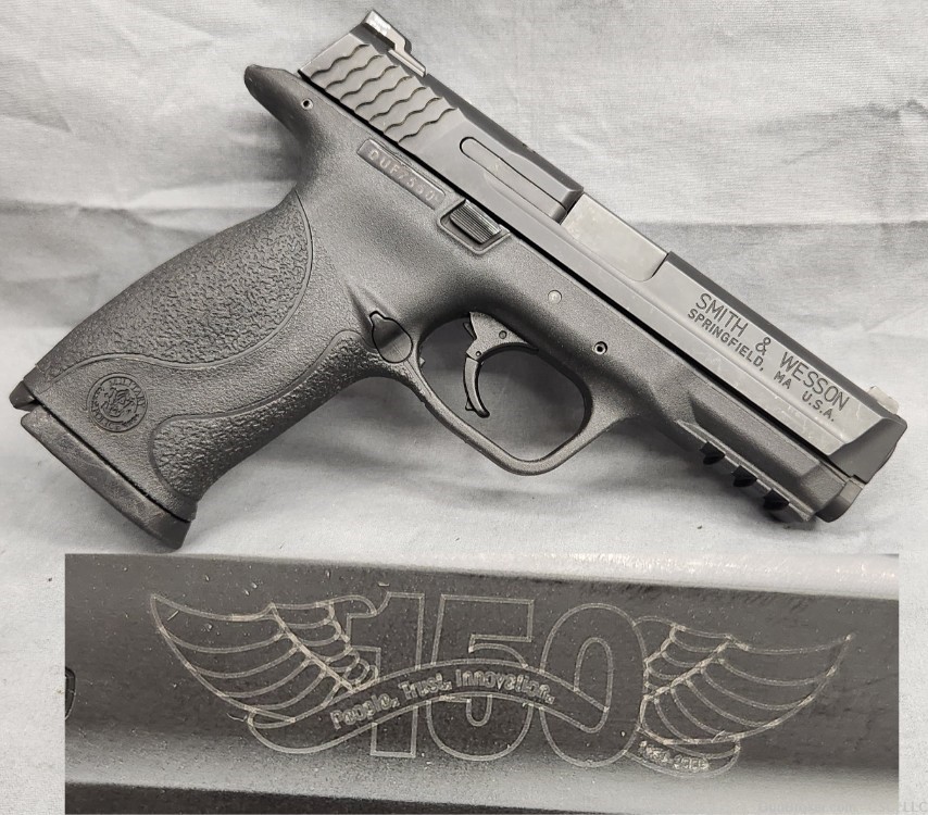 Smith & Wesson M&P40 pistol .40 S&W Brinks 150th anniversary marked-img-0