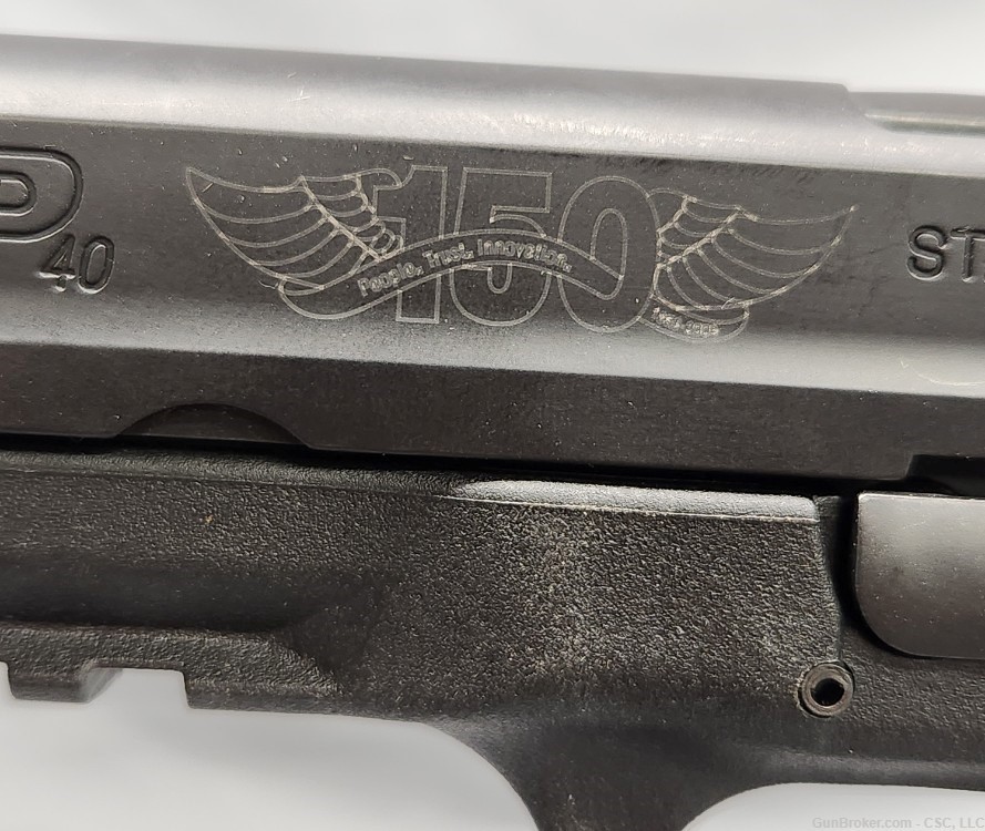 Smith & Wesson M&P40 pistol .40 S&W Brinks 150th anniversary marked-img-16