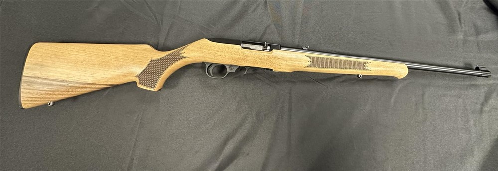 Ruger 10/22 Carbine 1103 22 LR 18.5", Custom French Walnut Checkered Stock-img-6