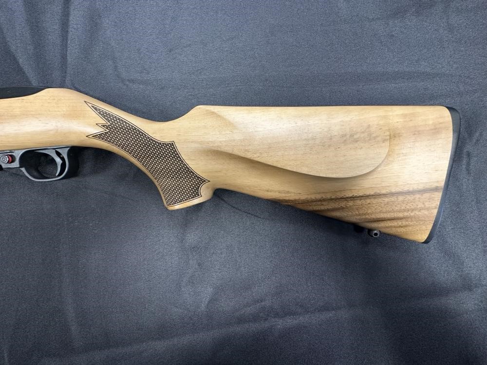 Ruger 10/22 Carbine 1103 22 LR 18.5", Custom French Walnut Checkered Stock-img-3