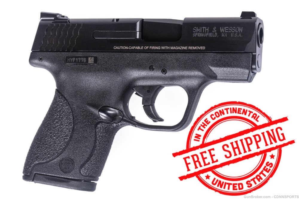 Smith &Wesson M&P Shield .40 3.1" LIKE NEW with NIGHT SIGHTS-img-1