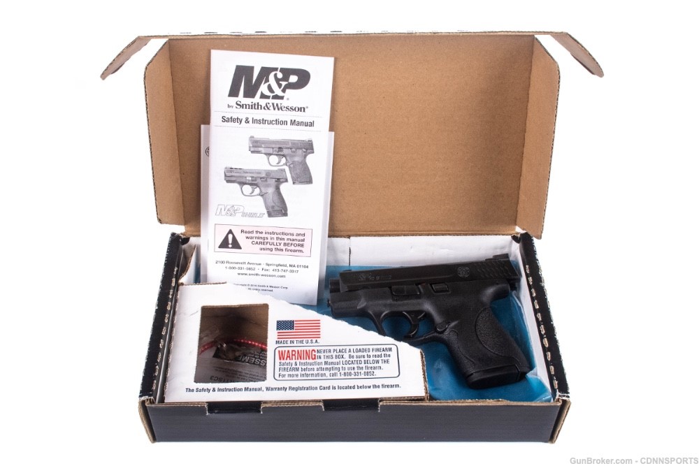 Smith &Wesson M&P Shield .40 3.1" LIKE NEW with NIGHT SIGHTS-img-9