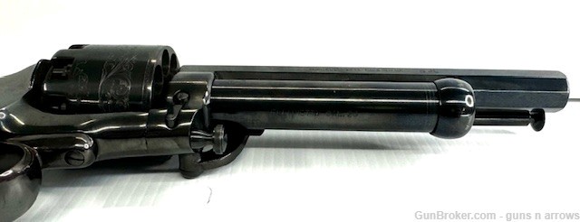 Pietta Lemat Army Repro .44 Cal/20 Ga Black Powder Percussion Revolver -img-12