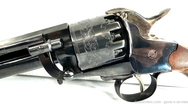 Pietta Lemat Army Repro .44 Cal/20 Ga Black Powder Percussion Revolver -img-7