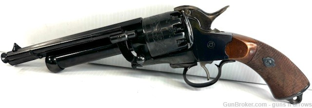 Pietta Lemat Army Repro .44 Cal/20 Ga Black Powder Percussion Revolver -img-5