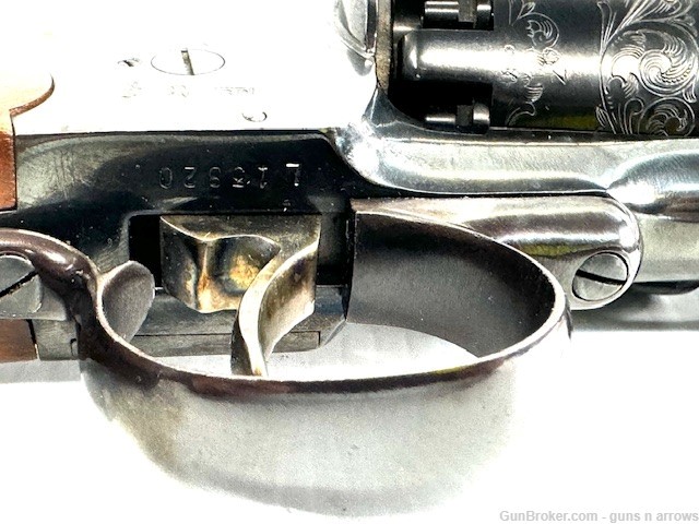 Pietta Lemat Army Repro .44 Cal/20 Ga Black Powder Percussion Revolver -img-11