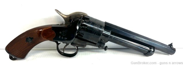 Pietta Lemat Army Repro .44 Cal/20 Ga Black Powder Percussion Revolver -img-1