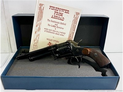 Pietta Lemat Army Repro .44 Cal/20 Ga Black Powder Percussion Revolver 