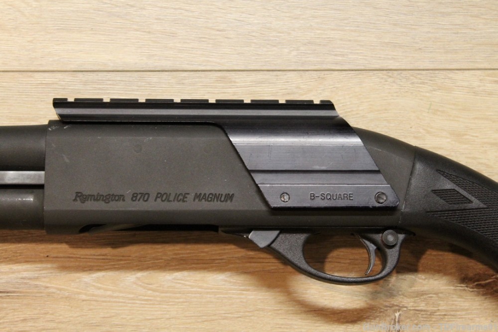 Remington 870 police magnum 18" w/ b square top rail-img-7