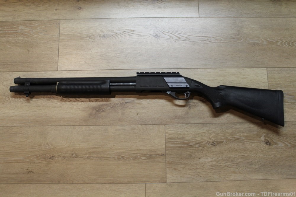 Remington 870 police magnum 18" w/ b square top rail-img-1