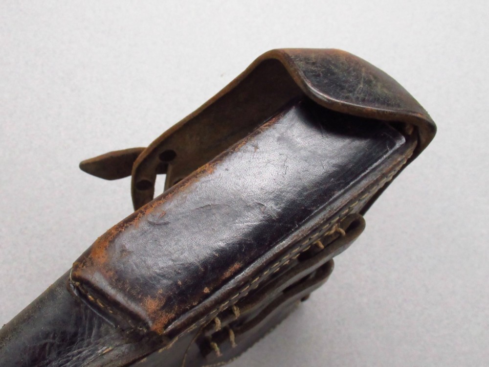 1943 JLN Primasens WWII German holster for Mauser Walther P38 Luger p 38-img-19