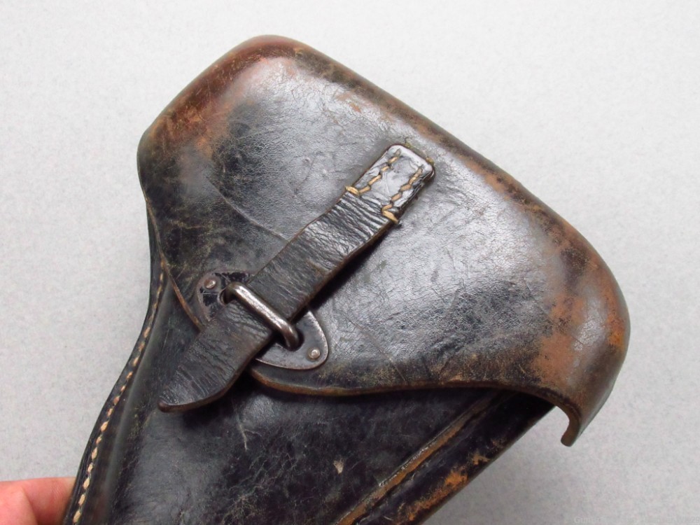 1943 JLN Primasens WWII German holster for Mauser Walther P38 Luger p 38-img-2