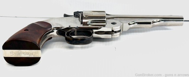 Smith & Wesson Schofield 45sch 5" Nickel Model 0030-img-11