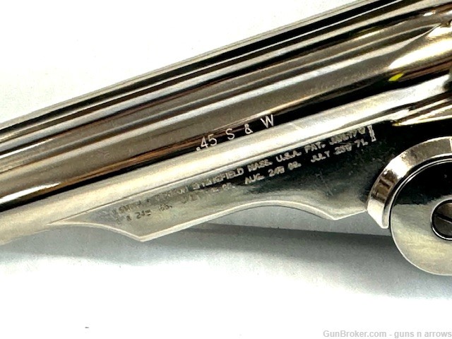 Smith & Wesson Schofield 45sch 5" Nickel Model 0030-img-6