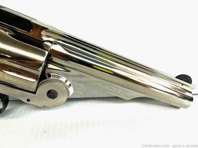 Smith & Wesson Schofield 45sch 5" Nickel Model 0030-img-4