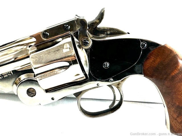 Smith & Wesson Schofield 45sch 5" Nickel Model 0030-img-8