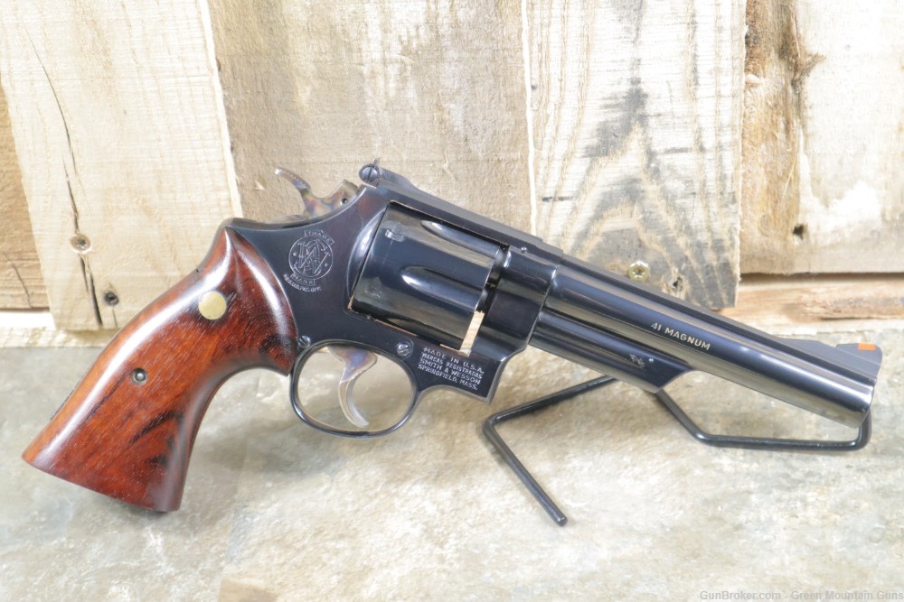 Gorgeous Smith & Wesson 57 .41Magnum Penny Bid NO RESERVE-img-1