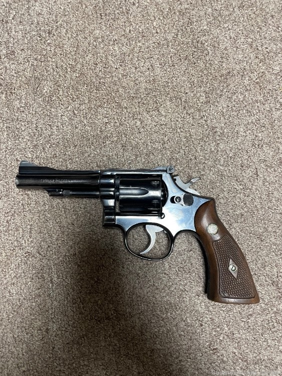 Smith & Wesson K38 Model 15-3  Revolver 4'' blued -img-0