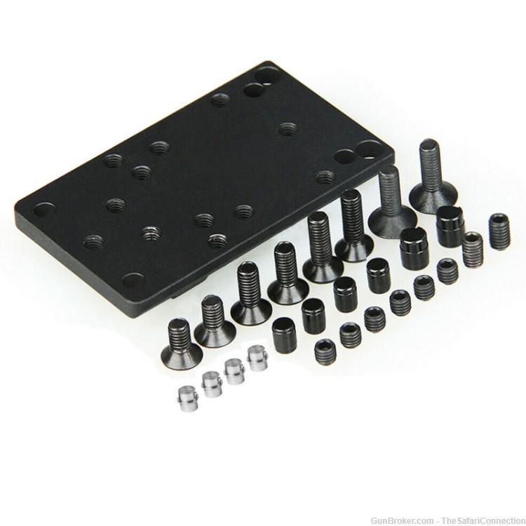 GunToolZ Glock Universal Sight Mount Plate LOW$ HIGH QUALITY!-img-1